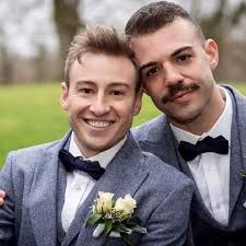 Matthew Mitcham marries partner Luke Rutherford