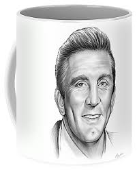 Kirk Douglas Coffee Mugs for Sale by Greg Joens