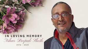 IN LOVING MEMORY || MEMORIAL SERVICE OF NIHAR DEEPAK SHETH || 26TH APRIL  2025
