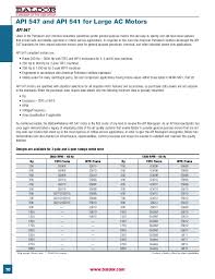 Baldor Large Frame Ac Induction Motors