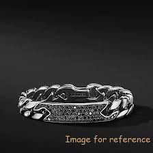 Silver bracelet for men with name. Custom Mens Sterling Silver Bracelet Design Engraving Your Jewelry Jingying Jewelry