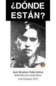 José Abraham Vidal Ibáñez- Detenido Desaparecido