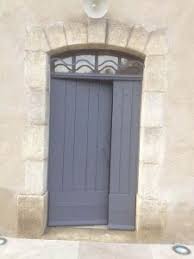 Porte D Entree De Mas Tierce En Pin Thermotraite Entree Portes Porte Entree Vitree