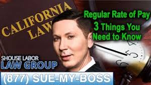 Regular Rate of Pay: What California Workers Need to Know