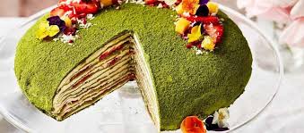 Prue Leith S Matcha Mille Crepe Cake Recipe Crepe Cake Great British Bake Off Prue Leith