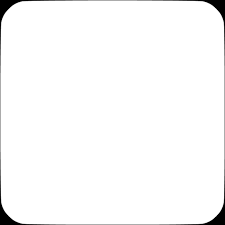 Download this blank white square button royalty free vector art vector illustration now. White Square Rounded Icon Free White Shape Icons