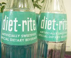 2 Vintage Acl 16 Oz Diet Rite Soda Bottles Rare Green Label Bottle Soda Bottles Diet Rite