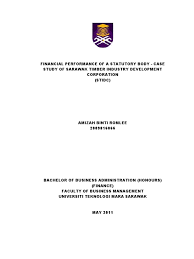 Official website of sarawak timber industry development corporation. Financial Performance Of A Statutory Body Case Study Of Sarawak Timber Industry Development Corporation Revenue Taxes