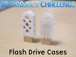 Beginner 3d Printing Projects Flash Drive Case 3d Printing Projects 3d Printing Business