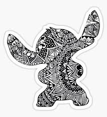 In fact you will have to be very careful and meticulous to color them without exceeding the proposed areas, and if you haven't colored a mandala before it's better that you first choose the rather simple models, with large coloring areas. Star Wars Gifts Merchandise Stitch Coloring Pages Disney Stitch Tattoo Disney Coloring Pages