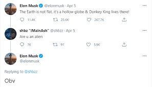Born june 28, 1971) is an entrepreneur and business magnate. Are You An Alien Elon Musk Has Cryptic Reply To Netizen S Bizarre Query