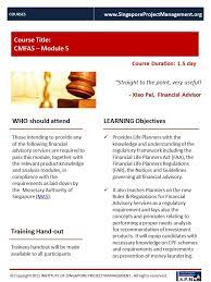 Maybe you would like to learn more about one of these? Cmfas M5 Institute Of Singapore Project Management