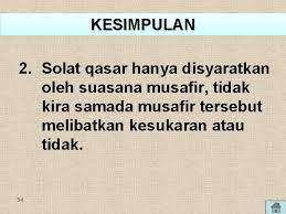 Hukum sholat jumat bagi musafir. Jama Bengkel Solat Qas K Masjid Raja Isteri