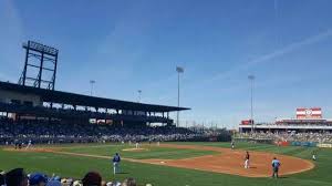 Sloan Park Section 118 Home Of Chicago Cubs Mesa Solar Sox