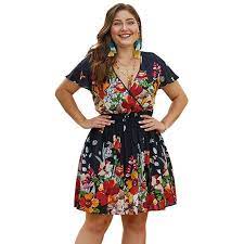 Fleepmart Com Worldwide Online Shopping Mart Buy Women Apparel Jewellery Etc Free Shipping Plus Size Outfits Clothes For Women Casual Short Sleeve Dress