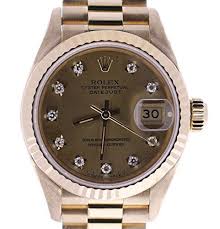 To wind the watch manually, turn the crown clockwise; Rolex Watch For Women Rolex Datejust Automatic Self Wind Womens Watch 69178 Certified Pre Owned Rolex Watches Women Rolex Rolex Watches