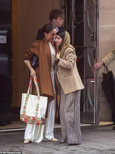 🚨NEW: Meghan Sussex and Nobel laureate and girls' education activist Malala  Yousafzai had dinner at Claridge's hotel on October 7, 2026. They teamed up  publicly during a live video chat to mark the