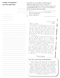 Maybe you would like to learn more about one of these? A Letter Of Complaint S