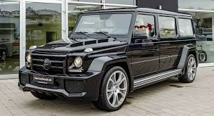 Stretched Mercedes Amg G63 Is Fit For A Dictator Has It All Save For A Nuclear Button Mercedes Amg Mercedes Mercedes Car