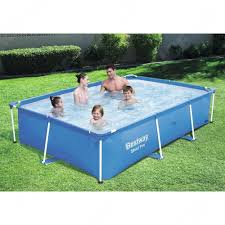 Jual Bestway Kolam Renang Frame Square 259 X 170 X 61 Cm Original Ace