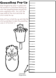 Groundhog Day Popup Worksheets Groundhog Day Activities Groundhog Day Preschool Groundhog
