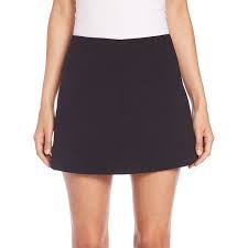 Black A Line Skirt Mini Red Valentino Stretch Crepe Mini Skirt Mini Skirts A Line Mini Skirt Pleated Skirt Short