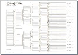 Free Printable Genealogy Forms Client Family Tree Blank