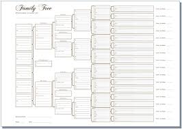 Free Printable Genealogy Forms Client Family Tree Blank