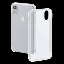 00185758 Hama Frame Cover For Apple Iphone Xr Transparent White Hama De