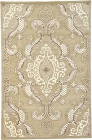 Light Brown Meshkabad Design Area Rug Desenler Hali Klasik