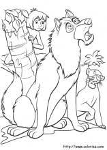 Mowgli est un fils d'un scientifique qui se lance dans une mission de recherche dans la jungle. Coloriages Du Livre De La Jungle