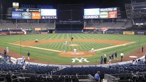Choose from 1900+ yankee stadium graphic resources and download in the form of png, eps, ai or psd. Sports Mlb America United States New York Bronx Yankee Stadium Yankees Dugout Major League Baseball Baseball Park New York Yankees Stadium Yankee Stadium