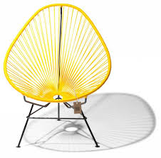 acapulco stoel geel hello yellow acapulco stoel acapulco stoel acapulco stoelen