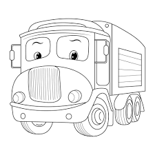 Truck Coloring Pages Vector Art, Icons, and Graphics for Free Download