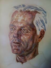 F. Scott Hess Paints a Portrait