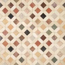 Dougga Honed Limestone Mosaics 11 5 8x11 5 8 In 2020 Tiles Flooring Tile Patterns