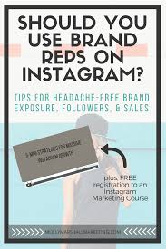 What's better than growing your instagram audience, supporting brands you love and getting paid to do it? Tips For Working With Instagram Brand Reps Molly Marshall Marketing