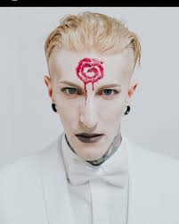 Which Chris do you like more? Also thanks! @bloodbathcreations #miw  #motionless #motionlessinwhite #goth #emo #chrismotionless #band #fanpage  #punk #music #disguise #metal #nu