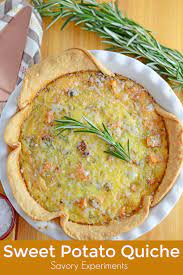 Sweet Potato Quiche Can Be Made As A Brunch Entree Or Side Dish Roasted Sweet Best Brunch Recipes Quiche Recipes Easy Easy Thanksgiving Recipes
