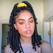 Gesund Glucklich Curls Und Knicke Auf Instagram Hair Styles Hairstyles For Receding Hairline Short Box Braids