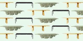 New frontier mango wood x leg bench. 8 Best New Dining Tables Salone Del Mobile 2020