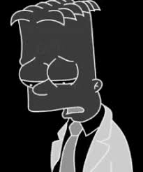 Bart simpsons sad trippy image by eezy. Bart Sad Gifs Tenor