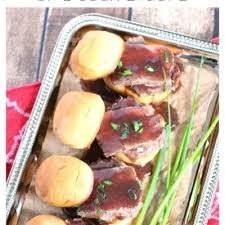 Let tenderloin stand at room temperature 1 hour. Steak Sliders With Red Wine Sauce Mama Loves Food
