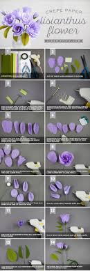 Crepe Paper Lisianthus Flower Paper Flowers Paper Flowers Diy Paper Flowers Craft
