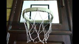 How To Make An Inside Basketball Hoop For Your Room Basketball Hoop Basketball Hoop Net