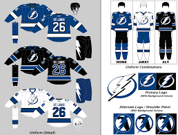 Cheer your lightning upon within style and design with formally certified tampa bay lightning custom jerseys at lightning pro shop. Tb Lightning Uniform Redesign By Notmatthias On Deviantart