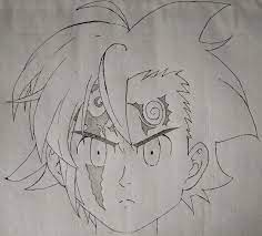 ヾ(≧ ≦*)o~~~~~thank's for watching my videoo(〃^ ^〃)o'if you like it'd. Meliodas And Zeldris Fusion Art From Nanatsu No Taizai Drawing