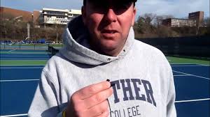 Assistant Tennis Coach, Brian Huinker taking Luther Men's Tennis and their  9-0 wins over BVU and UD.