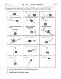 The words used by physicists to describe the motion of objects are defined above. Free Body Diagram Worksheet With Answers Nidecmege