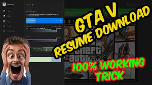 How To Pause Or Resume Gta V Download After Shutdown How To Download Gta 5 Free Fixed 100 Youtube